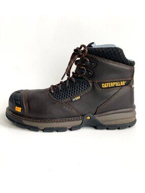 Caterpillar CAT Excavator Leather Work Boots